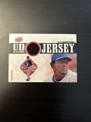 2010 Upper Deck - UD Game Used Jersey Card - Pedro Martinez #UDGJ-PM (MEM)  - Image 1 of 2