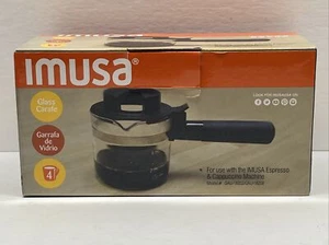 IMUSA USA Espresso Maker Carafe in Box, Clear NIB GAU-18202/18206 - Picture 1 of 6