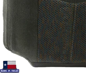 2003 2004 2005 2006 07 Chevy Silverado Dark Gray Cloth Fabric Driver Seat Cover - Picture 1 of 7