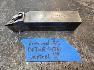 Kennametal 1.25x1.25x6" Tool Holder Carbide Insert DVJNR-203D VNMG 332 160408 #2 - Picture 1 of 4