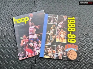 Vintage New York Knicks 1988 89 Team Kalender & Hoops Magazin Patrick Ewing 80er - Bild 1 von 9