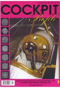 COCKPIT Profile Nr. 1 Pionierzeit bis 1. Weltkrieg und 20er Jahre - Picture 1 of 1