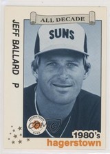 1990 Best Hagerstown Suns All Decade Jeff Ballard #1