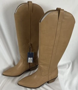 New Women's Sommer Stitch Knee-High Western Boots - Universal Thread Size 8.5 - Picture 1 of 5