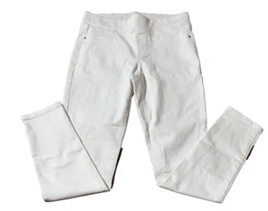 Old Navy ~Rockstar Jeggings ~Size 6~ (30x28.5) Denim Jeans~ Skinny~White - Picture 1 of 9