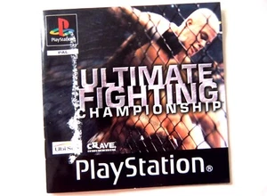 58556 Libretto Istruzioni - Ultimate Fighting Championship - Sony PS1 Playstatio - Foto 1 di 1