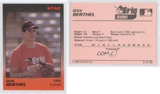 1989 Star Erie Orioles Dan Berthel #2