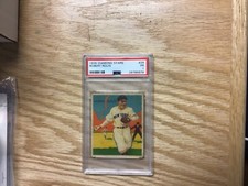 1935 Diamond Stars Robert Rolfe New York Yankees Card #29 PSA 1