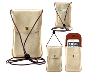Faux Leather Cell Phone Crossbody Cell Phone Bag - Picture 1 of 9