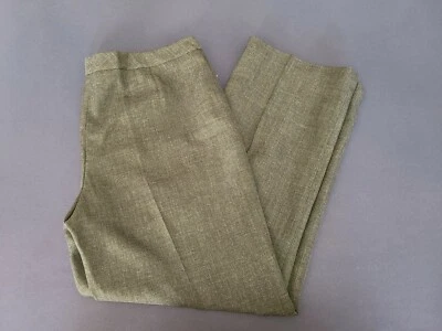 NWT Womens Black Label by Evan Picone CHARCOAL BLACK Dress Pants Slacks Size 16 - Image 1 of 4