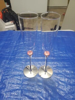 Kate Spade new york Rosy Glow Toasting Flute Pair - Image 1 of 4