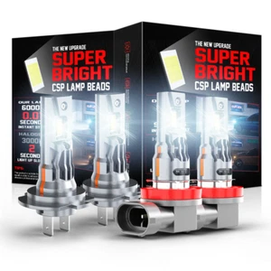 4X For Kia Sorento 2015-2018 2019 H7 & H11 LED Headlight Combo High/Low Bulb Kit - Picture 1 of 10