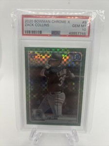 Zack Collins 2020 Bowman Chrome X PSA 10 🔥🔥🔥 /31