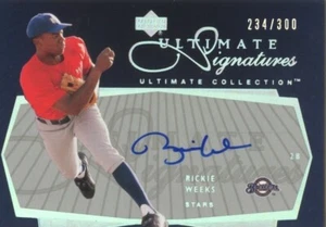 Rickie Weeks 2003 Ultimate Collection Signatures AUTOGRAPH signed /300 - Picture 1 of 2