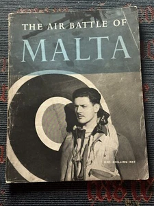 The Air Battle Of Malta 1944 His Majesty's Stationery Office Paperback Booklet - Picture 1 of 11