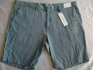Neu mit Etikett Calvin Klein SHORTS vorne flach Gr. 40 W blau Chambray 023 - Bild 1 von 5