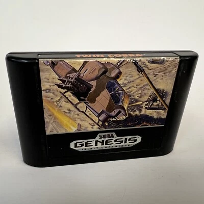 Cartucho Twin Cobra Sega Genesis 1991 vintage Foto 1 de 4