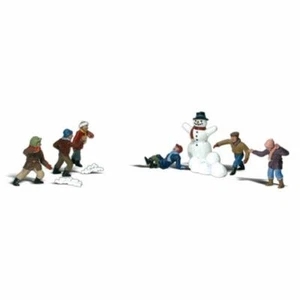 Oo / Ho Gauge Snowball Fight (6) Woodland Scenics A1894 - Photo 1 sur 1