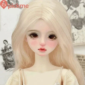 Muñeca 1/4 BJD Resina SD Maquillaje Facial Articular Juvenil Hermosa Niña Mujer Muñeca Desnuda - Imagen 1 de 4