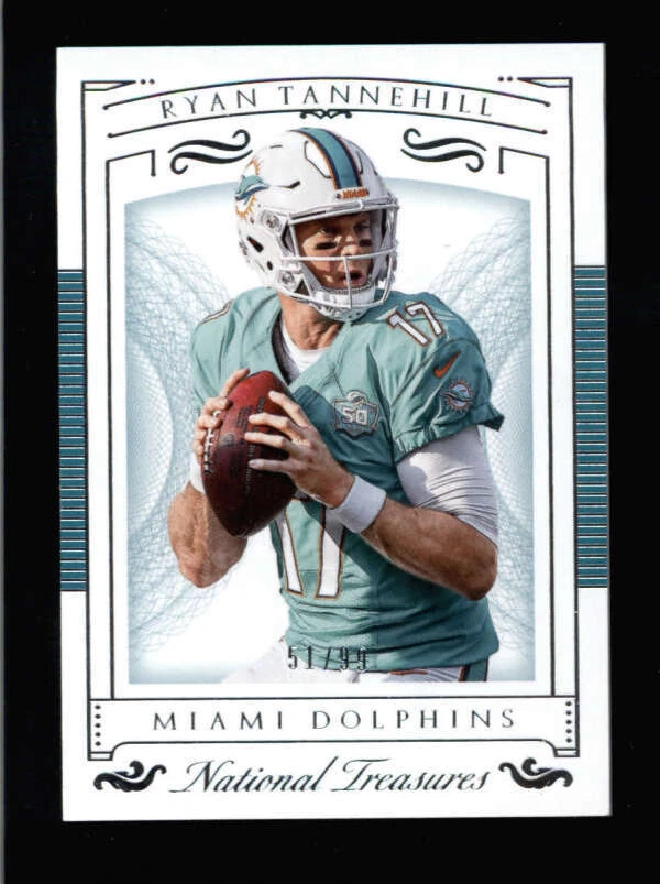 RYAN TANNEHILL 2015 NATIONAL TREASURES #10 BASE CARD SP #51/99 BC5010 - Image 1 of 1