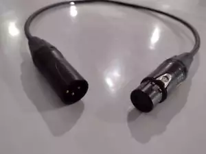 ESH AUDIO - XLR PATCH Cable - High Quality - Mogami 2552 - Neutrik - Picture 1 of 1