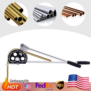 3/4" Manual Pipe Tube Bender HVAC Refrigeration Ratchet Bending Tool 0~180?? - Picture 1 of 15
