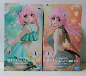To Love-Ru Darkness GLITTER & GLAMOURS LALA MOMO SET Figure Japan ANIME MANGA - Picture 1 of 6