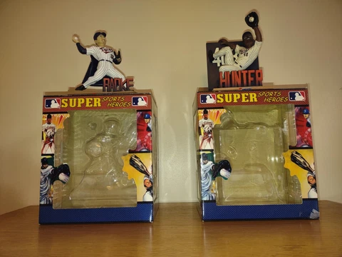 Brade Radke and Tori Hunter Super Sports Heroes Cover