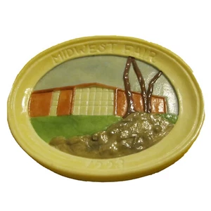A SEBASTIAN MINIATURE SML-621 Midwest Fair MEDALLION 1993 (Hudson Plant) 7420 - Picture 1 of 1