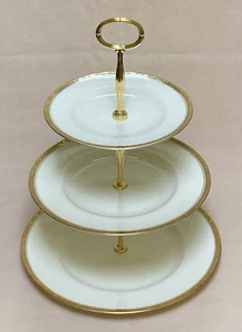Royal Worcester "Chancellor" THREE TIER CAKE STAND - Picture 1 of 2