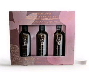 Body Bath Oil Set Skin Oils Women Lavender Bergamot Peony Rose Relaxing 98ml x 3 - Picture 1 of 3