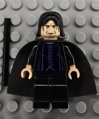 Lego Harry Potter Minifigure HP082 HP82 Professor Severus Snape - Image 1 of 4