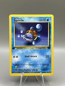 Pokemon TCG Squirtle 68/82 Team Rocket 1st Edition - Picture 1 of 10