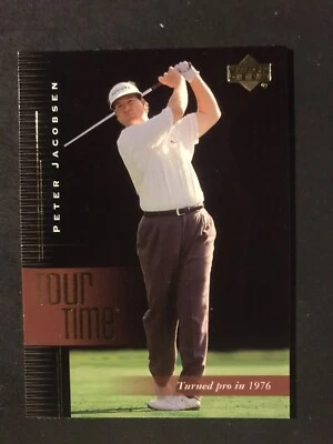 Peter Jacobsen 2001 Upper Deck Tour Time #182 - Image 1 of 2