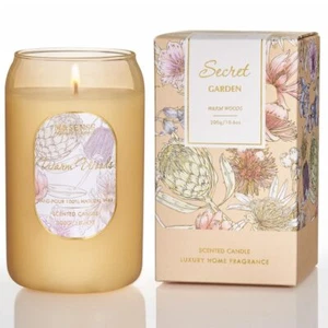 Aromatherapy Soy Scented Candle - Warm Woods Scent 10.6 oz 60-Hour Burn Cozy ... - Picture 1 of 7