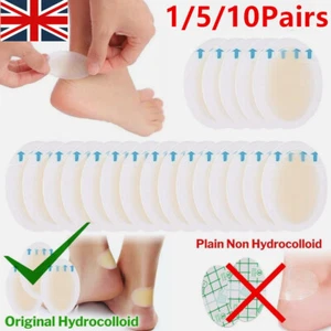 1/5/10 Pairs Plasters Invisible Hydrocolloid Gel Blister Bandages Protectors` - Picture 1 of 26