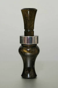 ECHO CALLS INC 78900 XLT Ducks Black Gold Pearl Single Reed Acrylic - Picture 1 of 1