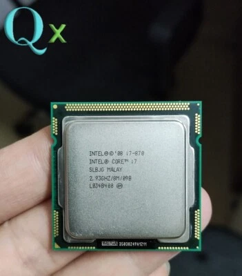 1st Gen Intel Core i7-870 LGA1156 CPU Processor Quad Core 2.93GHz 8MB 95W - Image 1 of 2