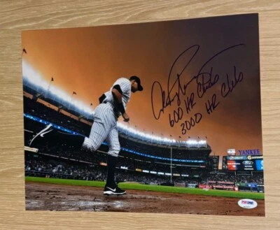 ALEX RODRIGUEZ SIGNED NEW YORK YANKEES METALLIC MULTI 11X14 PHOTO PSA/DNA - Image 1 of 3