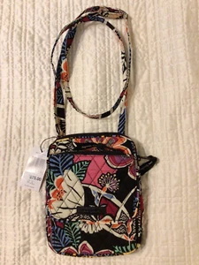 Vera Bradley RFID Mini Hipster Crossbody Shoulder Bag Hawaii Kauai Floral NWT - Picture 1 of 6