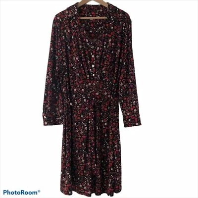 Tommy Hilfiger Womens Dress Ditsy Floral Print Size 22W - Image 1 of 4
