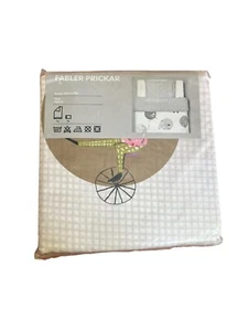 Ikea FABLER PRICKAR Twin Quilt Duvet Cover - Design By Silke Leffler BRAND NEW - Picture 1 of 9