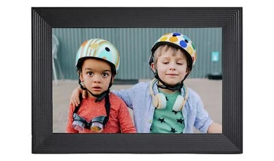 Digital Photo Frame Electronic Picture AURA Carver 10.1 Mum Dad Birthday Gift UK - Image 1 of 4