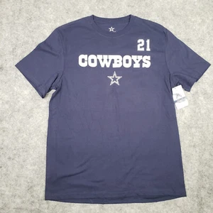 Dallas Cowboys Shirt Herren Medium Hesekiel Elliot #21 NFL Fußballfan Neu mit Etikett - Bild 1 von 8