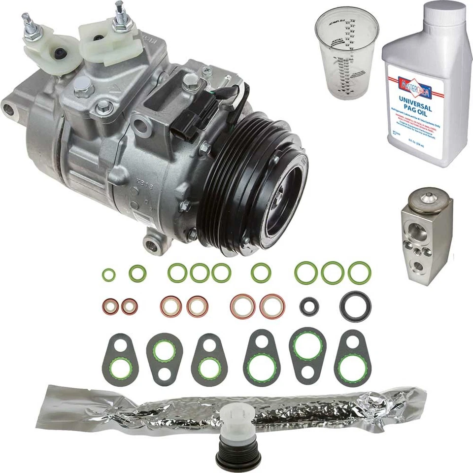 Compresor de aire acondicionado Omega CSW para Lincoln MKZ 2013 2014 2015 con kit de reparación de aire acondicionado Foto 1 de 1