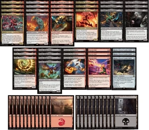 Spider Man Magic the Gathering Deck - Rakdos Mayhem Villains - MTG - 60 Card! - Picture 1 of 1