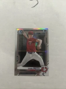 Bowman Draft 2021 - Chrome Chase Petty #BDC-49 refractor (RC) - Imagen 1 de 2
