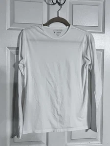 Coolibar Everyday Medium UPF 50+ Long Sleeve White Coverup UV Sun Shirt - Picture 1 of 5