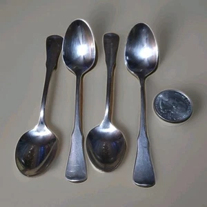 Menge 4 Oneida Community Edelstahl Silberbesteck - Patrick Henry - Demitasse Löffel - Bild 1 von 5