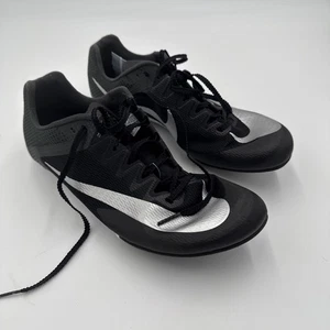 Nike Zoom Rival Sprint Track Negro Plata DC8753-001 Para hombres Talla 9.5 Con Picos - Imagen 1 de 5